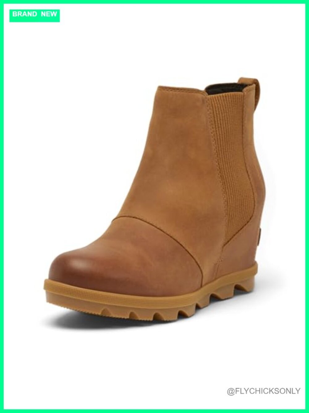 Sorel Joan Rhapsody Chelsea Wedge Leather Boot